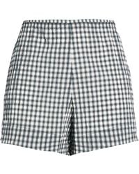Ganni - Shorts & Bermuda Shorts Recycled Polyester, Organic Cotton, Polyamide, Elastane - Lyst
