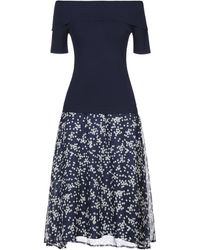 P.A.R.O.S.H. Vestido a media pierna - Azul