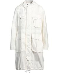 Herno - Overcoat & Trench Coat Cotton, Elastane, Polyester - Lyst