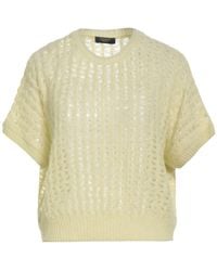 Peserico - Easy Lime Sweater Baby Alpaca Wool, Polyamide, Virgin Wool, Polyester, Metallic Fiber - Lyst