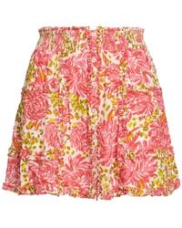 Poupette - Mini Skirt Viscose - Lyst