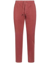 Isaia - Pants Cotton, Cashmere, Elastane - Lyst