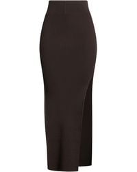 Rick Owens - Maxi Skirt Viscose, Polyester, Polyamide, Elastane - Lyst