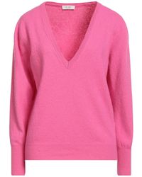 FILBEC - Fuchsia Sweater Wool, Viscose, Polyamide, Cashmere - Lyst