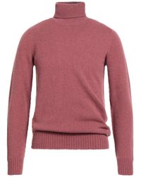 Roberto Collina - Antique Rose Turtleneck Cashmere, Alpaca Wool - Lyst