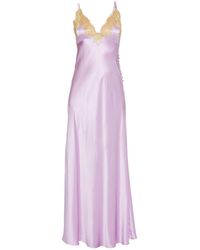 Rosamosario Long Dress - Purple
