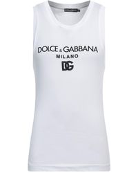 Dolce & Gabbana - Tank Top - Lyst