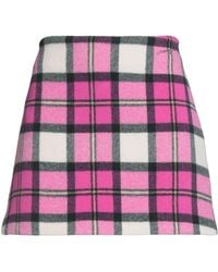 MSGM - Mini Skirt Wool, Polyamide - Lyst