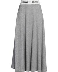 Gaelle Paris - Midi Skirt Viscose, Polyester, Polyamide - Lyst
