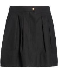 Max Mara - Mini Skirt Cotton - Lyst