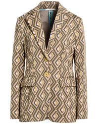 Maliparmi - Military Blazer Polyamide, Elastane - Lyst