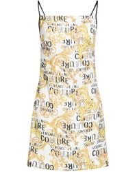 Versace Jeans Couture - Mini Dress Polyester - Lyst