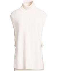 Purotatto - Ivory Turtleneck Cashmere - Lyst
