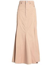 Burberry - Maxi Skirt - Lyst