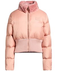 Fendi - Antique Rose Puffer Polyester, Shearling - Lyst