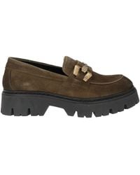 CafeNoir - Military Loafers Leather - Lyst