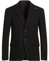 Officina 36 - Blazer Virgin Wool, Polyester, Cotton - Lyst