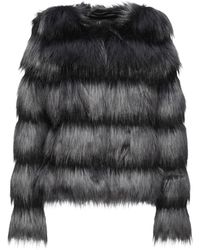 Cappotto Furever Chic di Unreal Fur in Marrone Donna Abbigliamento da Cappotti da Cappotti lunghi e invernali 