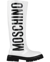 Moschino - Boot Textile Fibers - Lyst