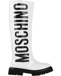 Moschino - Boot Textile Fibers - Lyst