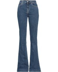 McQueen - Denim Trousers - Lyst