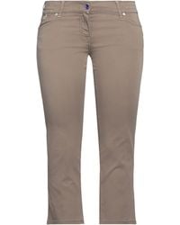 Jacob Cohen - Taupe Pants Cotton, Elastane - Lyst