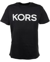 Donna Abbigliamento da T-shirt e top da Top a manica lunga Top altri materiali di Michael Kors in Nero 