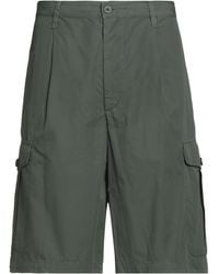 Emporio Armani - Military Shorts & Bermuda Shorts Cotton - Lyst