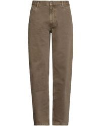 Isabel Marant - Khaki Jeans Cotton - Lyst