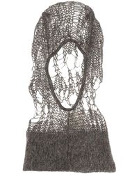 Rick Owens - Hat Polyamide, Mohair Wool, Wool - Lyst