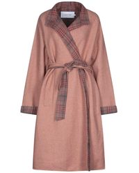 Calvin Klein Lange Jacke - Pink