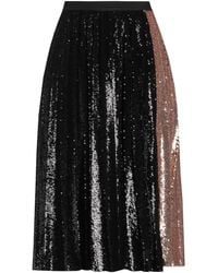Nude - Midi Skirt - Lyst