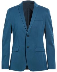 Calvin Klein - Blazer Polyester, Wool, Elastane - Lyst