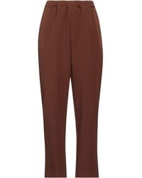 Hevò - Pants Polyester, Elastic Fibres - Lyst