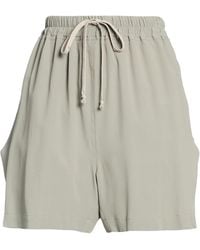 Rick Owens - Shorts & Bermuda Shorts Acetate, Silk - Lyst