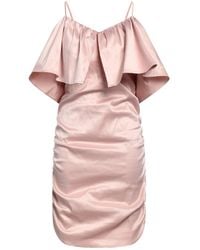 Haveone - Light Mini Dress Polyester, Cotton, Elastane - Lyst