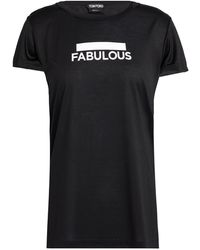 Tom Ford - T-Shirt Silk - Lyst