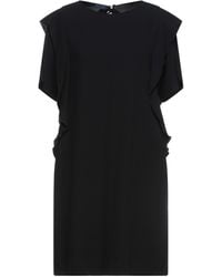 Blue Les Copains Short Dress - Black