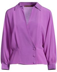 SIMONA CORSELLINI - Shirt Silk - Lyst