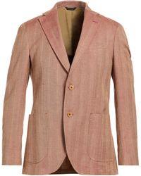 Tombolini - Blazer Cotton, Linen, Silk - Lyst