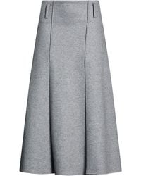 Liviana Conti - Midi Skirt Cashmere, Polyamide - Lyst