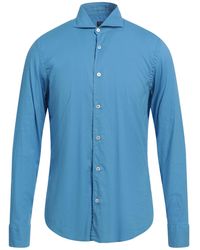 Fedeli - Shirt Cotton, Elastane - Lyst