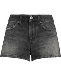 DIESEL - Denim Shorts Cotton - Lyst