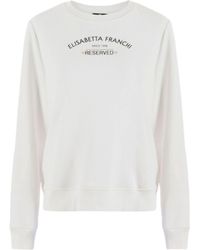 Elisabetta Franchi - Sweat-shirt - Lyst