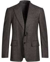 Tom Ford - Blazer Wool, Silk, Linen - Lyst