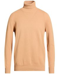 Drumohr - Sand Turtleneck Lambswool - Lyst