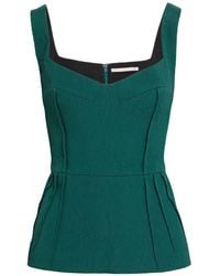 Emilia Wickstead - Top Polyester, Cotton, Elastane - Lyst