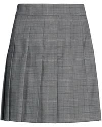 Max Mara - Mini Skirt Virgin Wool, Polyester, Elastane - Lyst
