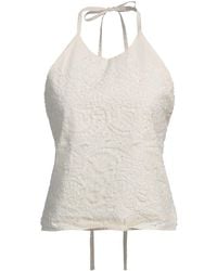 Barena - Top Silk, Cotton - Lyst