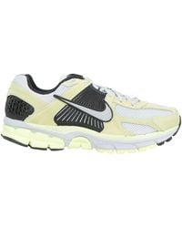 Nike - Lime Sneakers Leather, Textile Fibers - Lyst